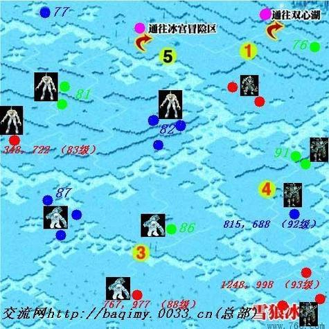 魔域boss分布图正版在手，打宝升级快人一步！