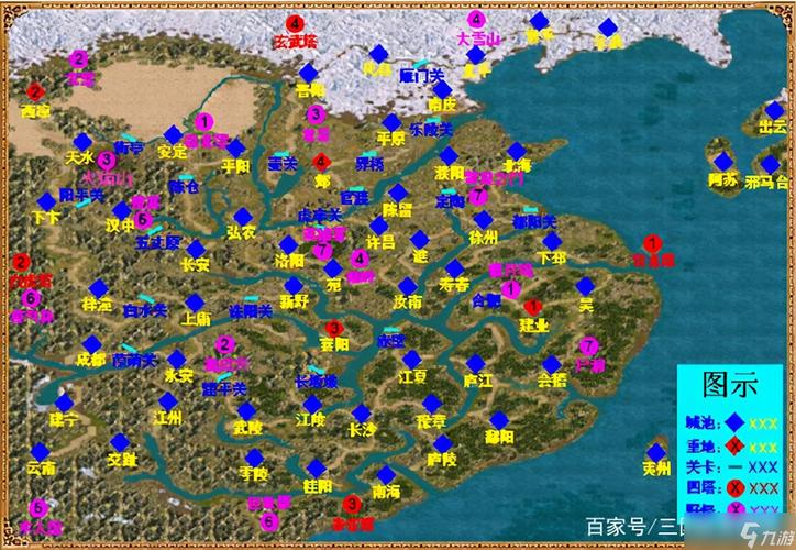 三国群英传7地图完全指南：了解每个关键地点与事件