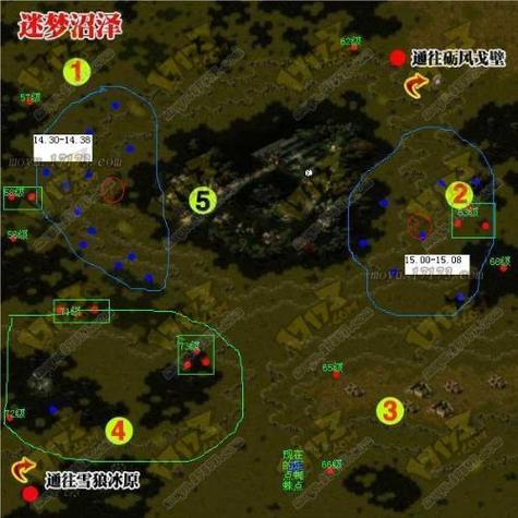 魔域戈壁boss地图更新啦！最新boss刷新点一览！