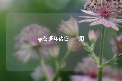 qp点,多年後它還適用嗎